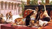 Alexandre Cabanel Cleopatra testing poisons on condemned prisoners USA oil painting artist